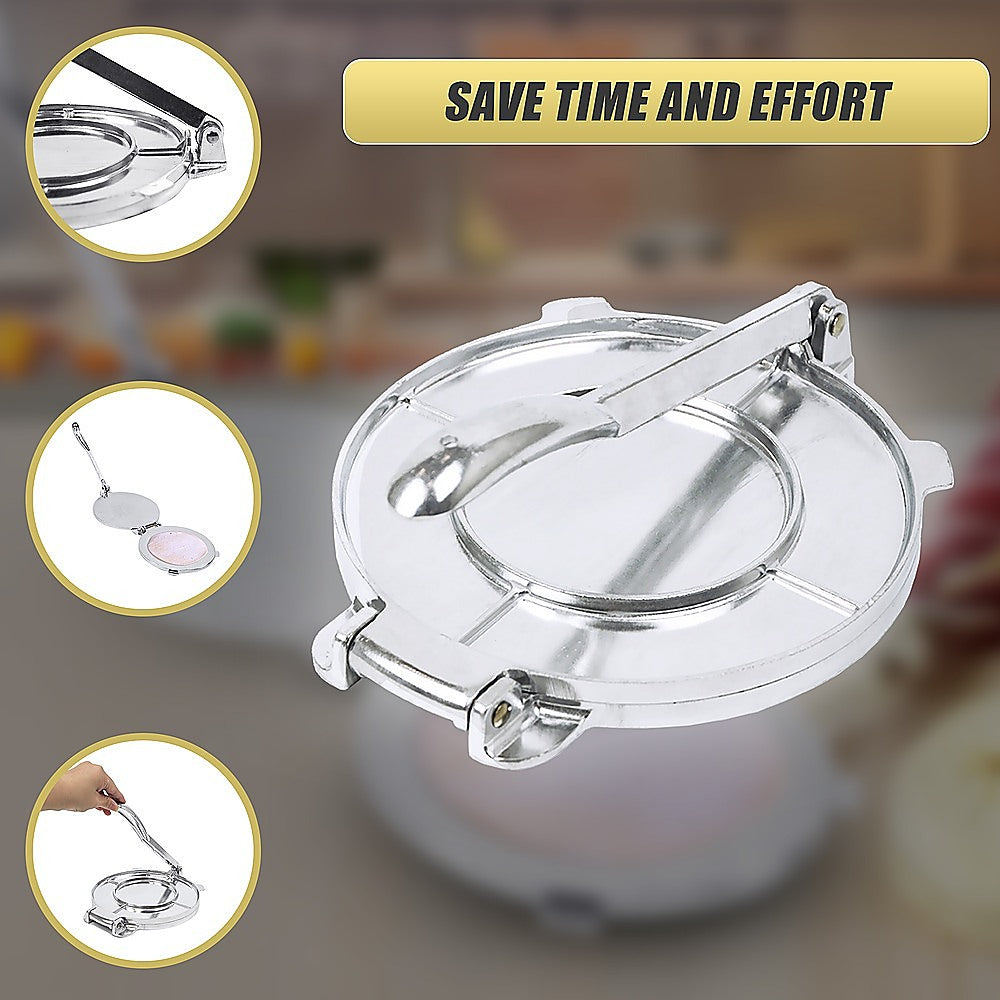 20cm Premium Tortilla Press Flat Bread Maker Taco Roti Chapati Health Food Pastry V63-831991