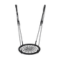 Kids Rope Swing Round Outdoor Birds Crows Nest Spider Web Swing Seat 65cm V63-832041