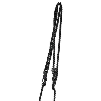 Kids Rope Swing Round Outdoor Birds Crows Nest Spider Web Swing Seat 65cm V63-832041