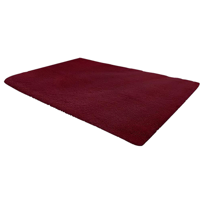 230x160cm Floor Rugs Large Shaggy Rug Area Carpet Bedroom Living Room Mat - Burgundy V63-832101
