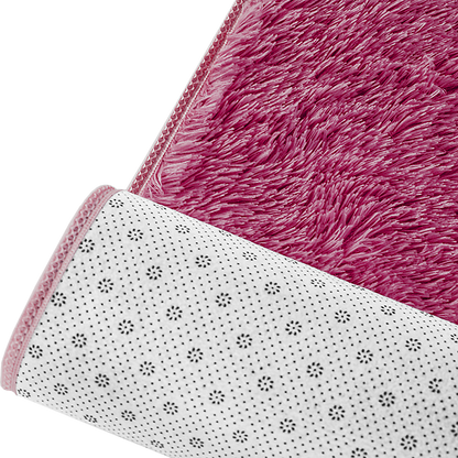 230x160cm Floor Rugs Large Shaggy Rug Area Carpet Bedroom Living Room Mat - Burgundy V63-832101