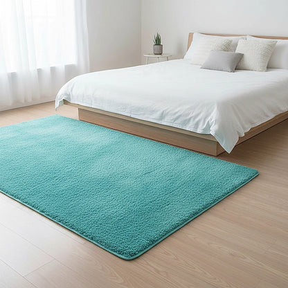 200x140cm Floor Rugs Large Shaggy Rug Area Carpet Bedroom Living Room Mat - Turquoise V63-832111