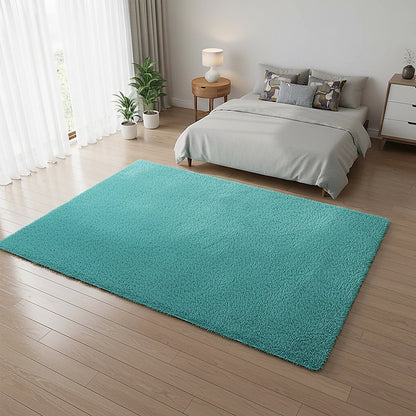 230x200cm Floor Rugs Large Shaggy Rug Area Carpet Bedroom Living Room Mat - Turquoise V63-832131
