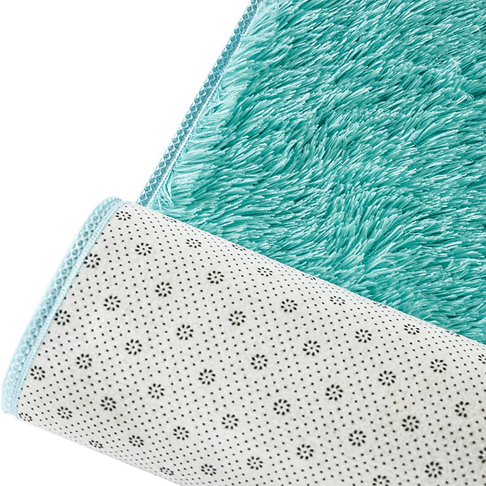 230x200cm Floor Rugs Large Shaggy Rug Area Carpet Bedroom Living Room Mat - Turquoise V63-832131