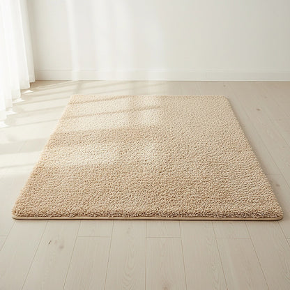 200x140cm Floor Rugs Large Shaggy Rug Area Carpet Bedroom Living Room Mat - Beige