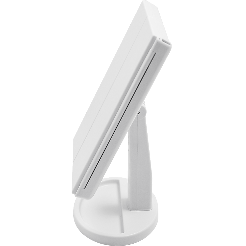 Makeup Mirror With LED Light Standing Mirror Magnifying Tri-Fold Touch V63-832231