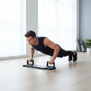 9 in 1 Push Up Board Yoga Bands Fitness Workout Train Gym Exercise Pushup Stand V63-832261