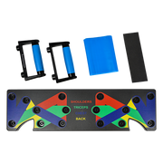 9 in 1 Push Up Board Yoga Bands Fitness Workout Train Gym Exercise Pushup Stand V63-832261