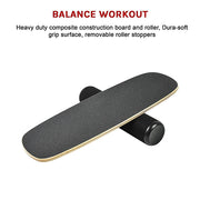 Balance Board Trainer with Stopper Wobble Roller V63-832271