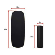 Balance Board Trainer with Stopper Wobble Roller V63-832271