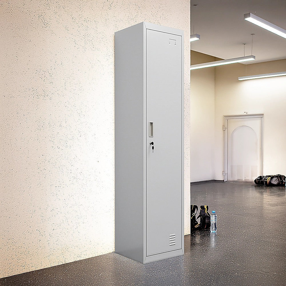 One-Door Office Gym Shed Clothing Locker Cabinet V63-832321