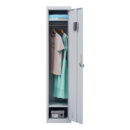 One-Door Office Gym Shed Clothing Locker Cabinet V63-832351