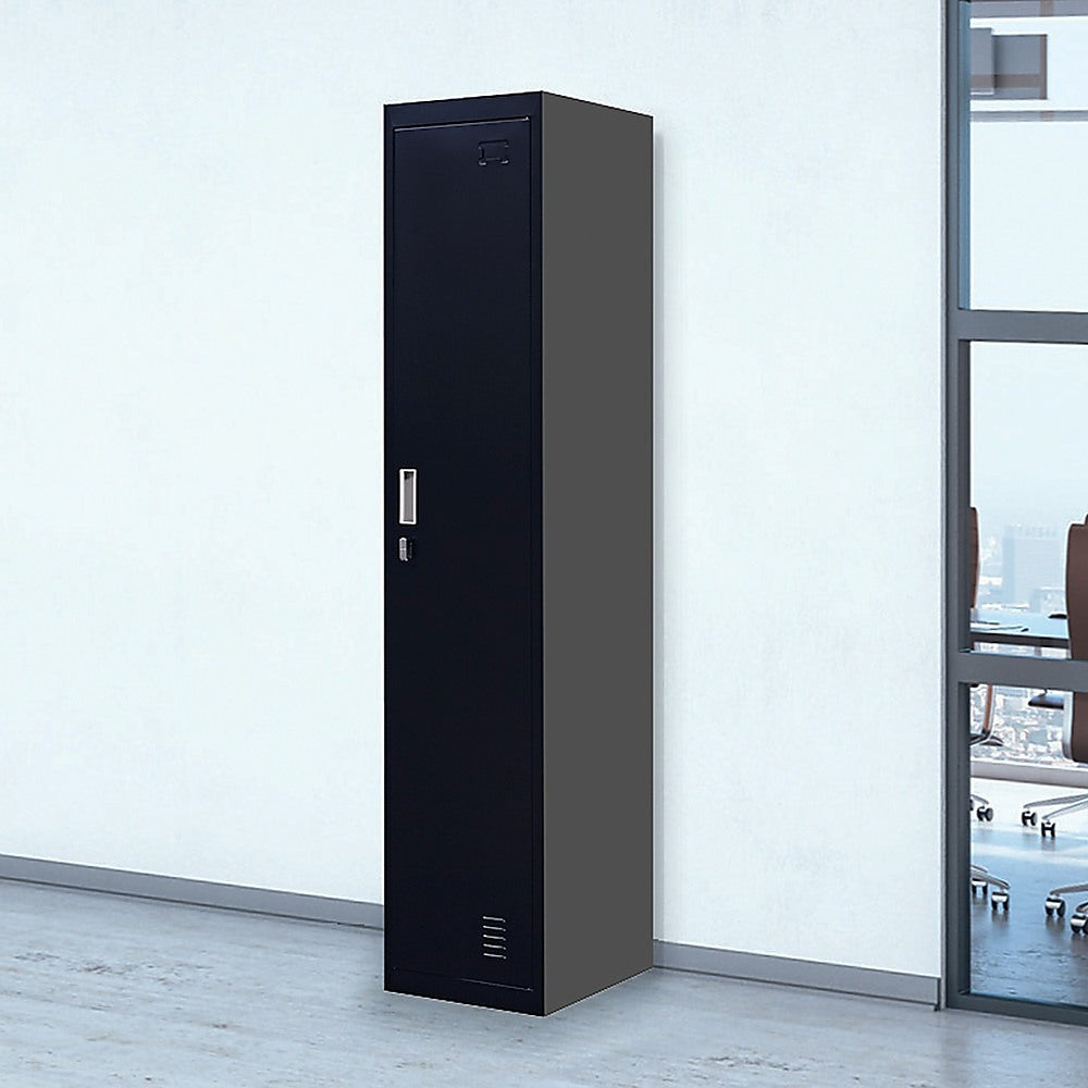 One-Door Office Gym Shed Clothing Locker Cabinet V63-832371