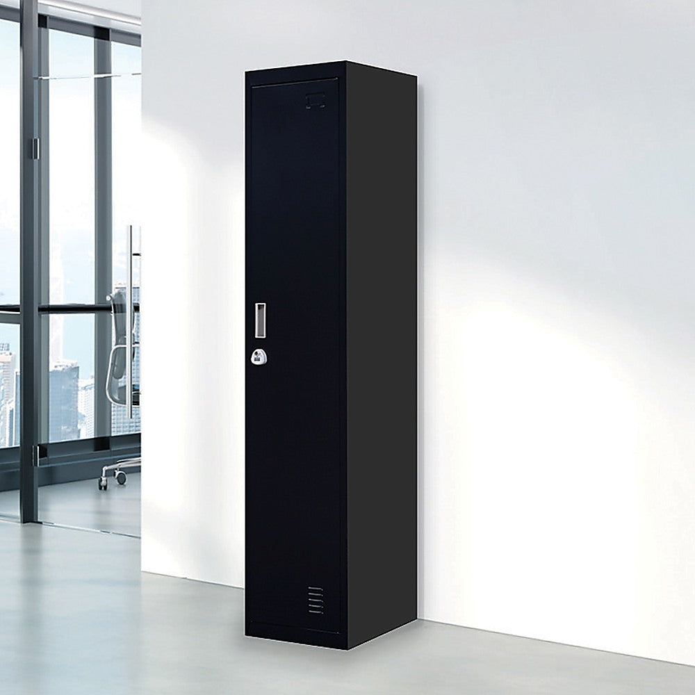 One-Door Office Gym Shed Clothing Locker Cabinet V63-832381