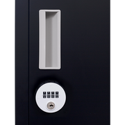 One-Door Office Gym Shed Clothing Locker Cabinet V63-832391