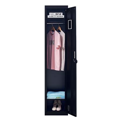 One-Door Office Gym Shed Clothing Locker Cabinet V63-832391