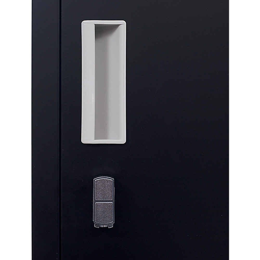 2-Door Vertical Locker for Office Gym Shed School Home Storage V63-832461