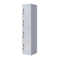 4-Door Vertical Locker for Office Gym Shed School Home Storage V63-832501