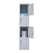 4-Door Vertical Locker for Office Gym Shed School Home Storage V63-832511