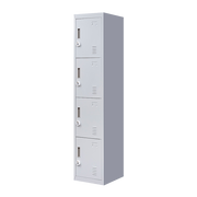 4-Door Vertical Locker for Office Gym Shed School Home Storage V63-832521