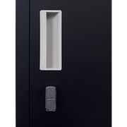 4-Door Vertical Locker for Office Gym Shed School Home Storage V63-832551