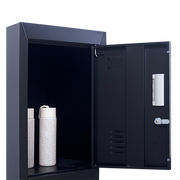 4-Door Vertical Locker for Office Gym Shed School Home Storage V63-832551