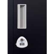 4-Door Vertical Locker for Office Gym Shed School Home Storage V63-832561