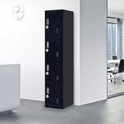 4-Door Vertical Locker for Office Gym Shed School Home Storage V63-832571
