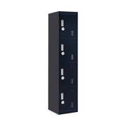 4-Door Vertical Locker for Office Gym Shed School Home Storage V63-832571