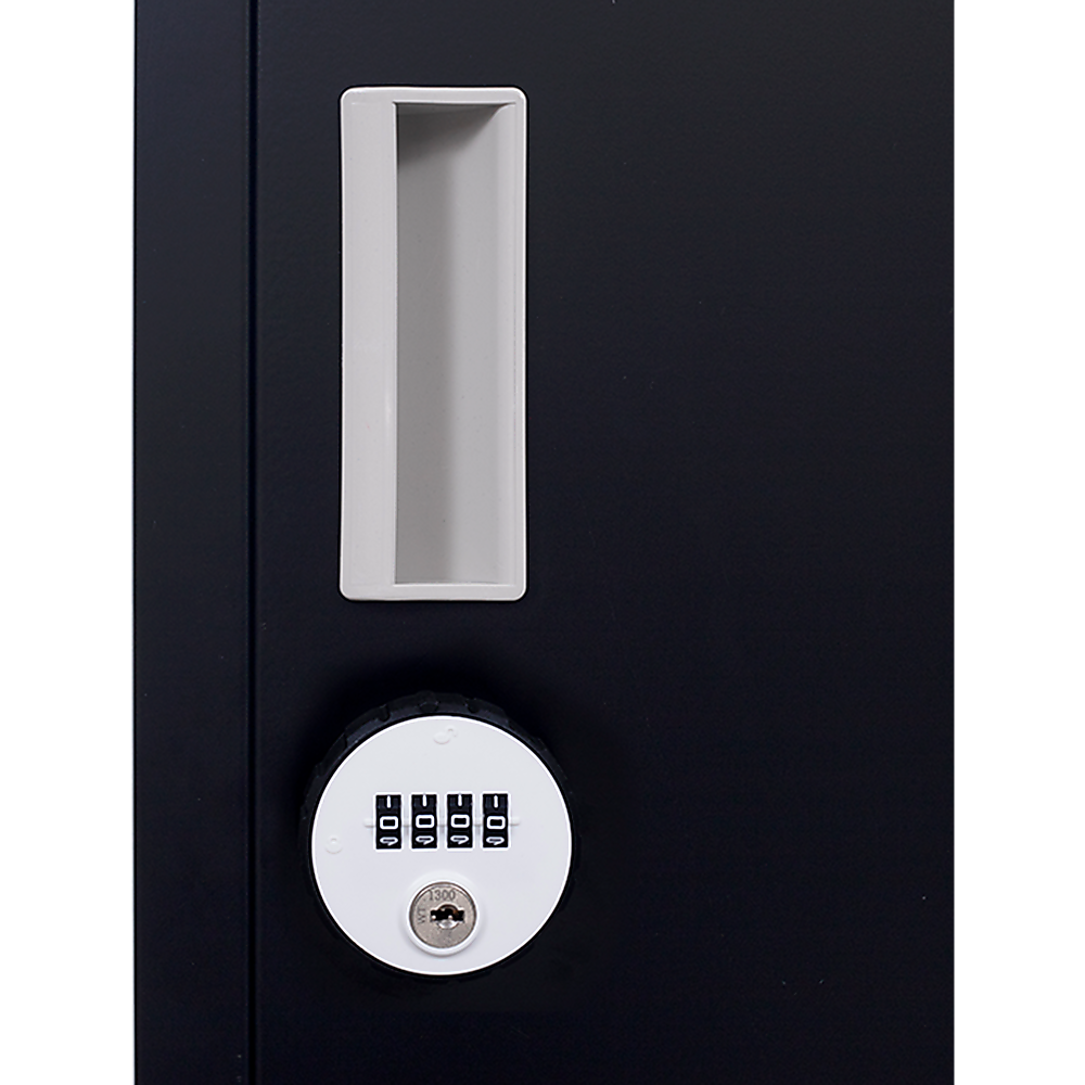 4-Door Vertical Locker for Office Gym Shed School Home Storage V63-832571