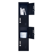 4-Door Vertical Locker for Office Gym Shed School Home Storage V63-832571