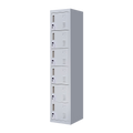 6-Door Locker for Office Gym Shed School Home Storage V63-832681
