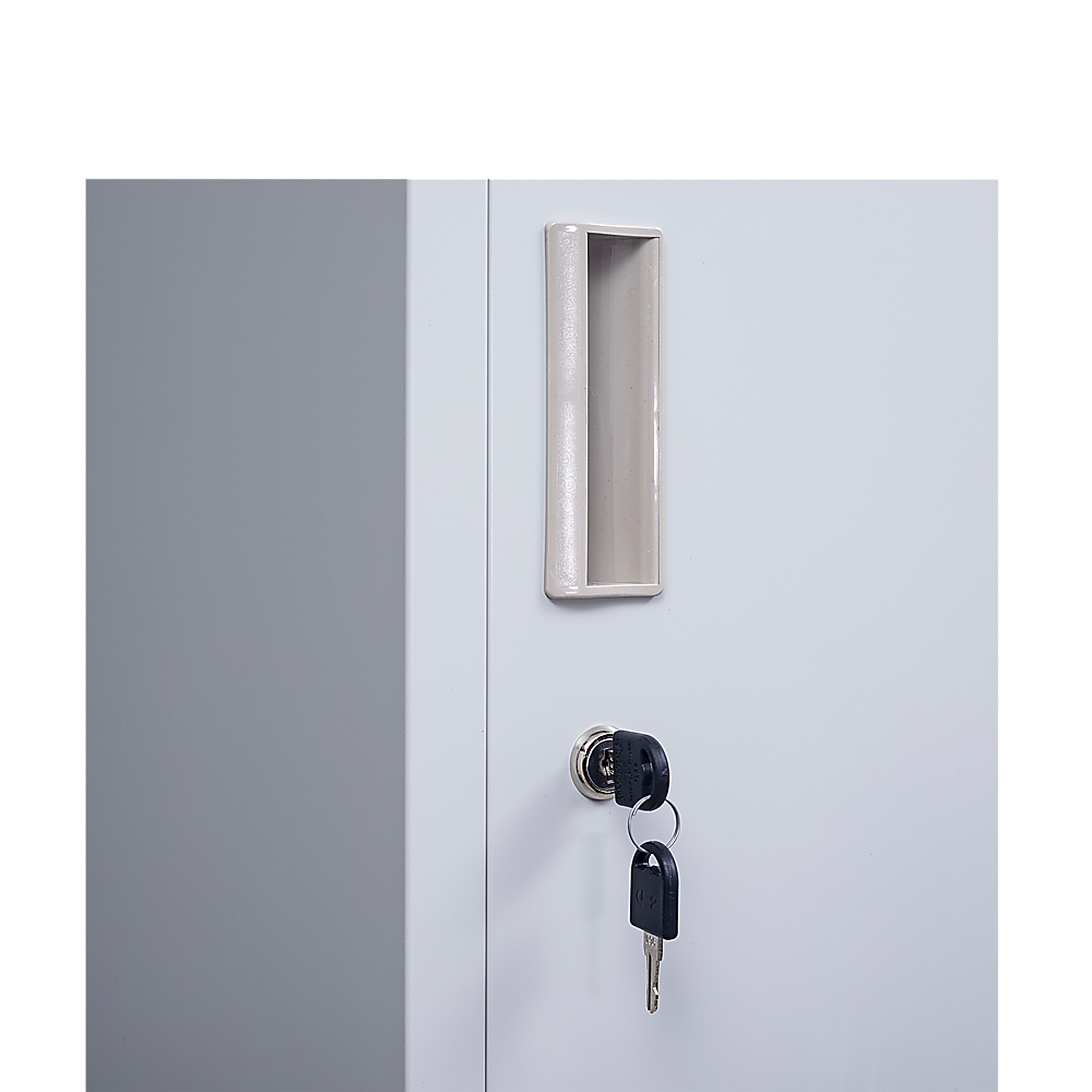 6-Door Locker for Office Gym Shed School Home Storage V63-832681