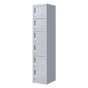 6-Door Locker for Office Gym Shed School Home Storage V63-832701