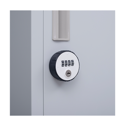 6-Door Locker for Office Gym Shed School Home Storage V63-832711
