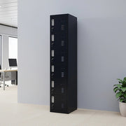 6-Door Locker for Office Gym Shed School Home Storage V63-832721