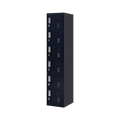6-Door Locker for Office Gym Shed School Home Storage V63-832731