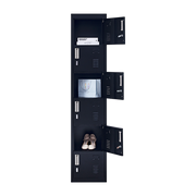 6-Door Locker for Office Gym Shed School Home Storage V63-832731