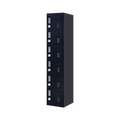 6-Door Locker for Office Gym Shed School Home Storage V63-832741