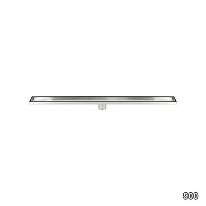 900mm Tile Insert Bathroom Shower Stainless Steel Grate Drain w/Centre outlet Floor Waste V63-832771