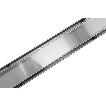 900mm Tile Insert Bathroom Shower Stainless Steel Grate Drain w/Centre outlet Floor Waste V63-832771