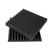 40pcs Studio Acoustic Foam Sound Absorbtion Proofing Panels Tiles Wedge 30X30CM V63-833251