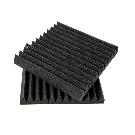 40pcs Studio Acoustic Foam Sound Absorbtion Proofing Panels Tiles Wedge 30X30CM V63-833251