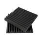 40pcs Studio Acoustic Foam Sound Absorbtion Proofing Panels Tiles Wedge 30X30CM V63-833251