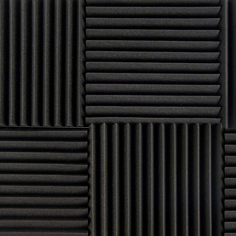 40pcs Studio Acoustic Foam Sound Absorbtion Proofing Panels Tiles Wedge 30X30CM V63-833251