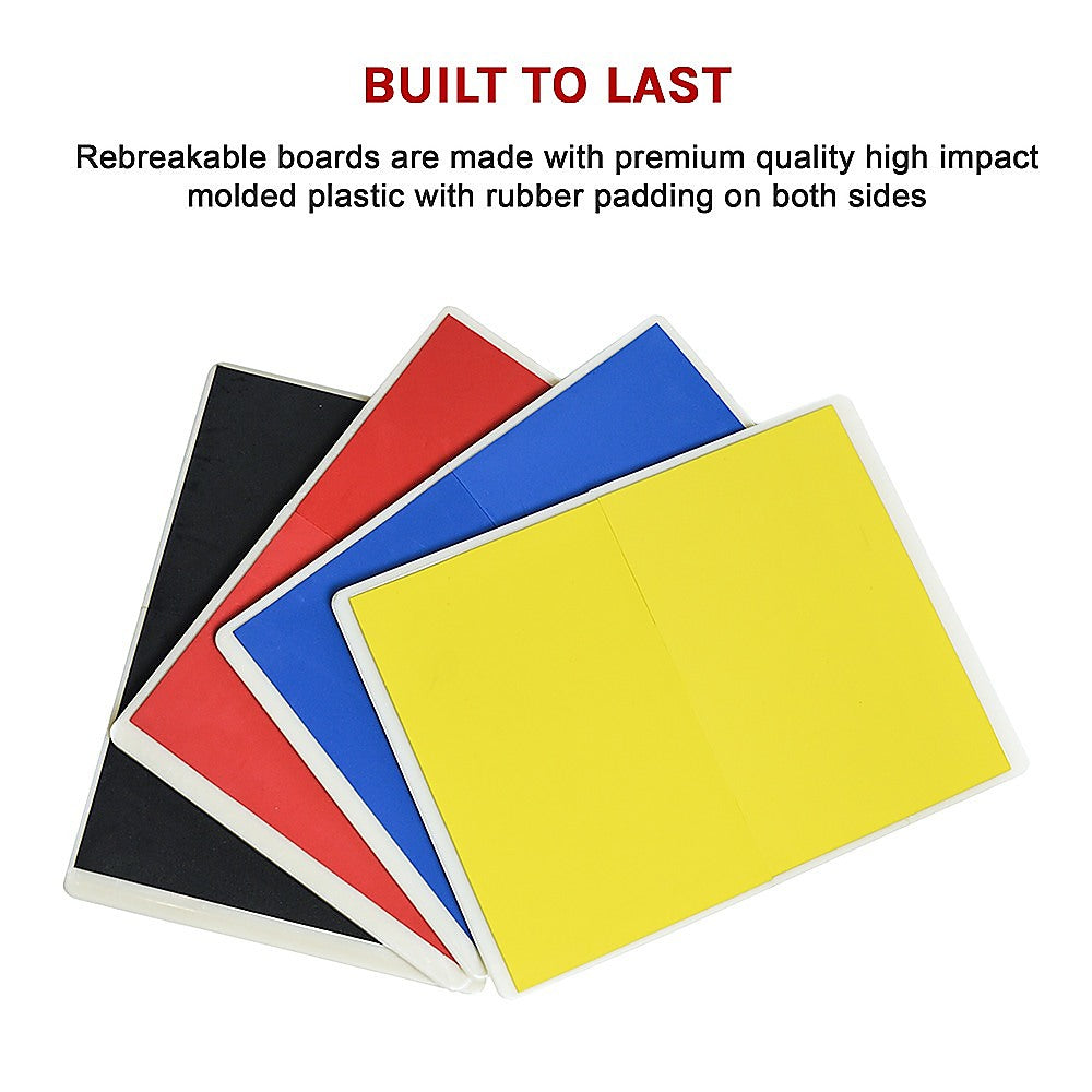 Rebreakable Martial Arts Training Boards Set for Taekwondo MMA Karate V63-833261