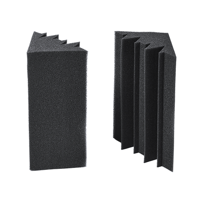 20pcs Studio Acoustic Foam Corner Bass Trap Sound Absorption Treatment Proofing V63-833271