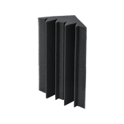 20pcs Studio Acoustic Foam Corner Bass Trap Sound Absorption Treatment Proofing V63-833271