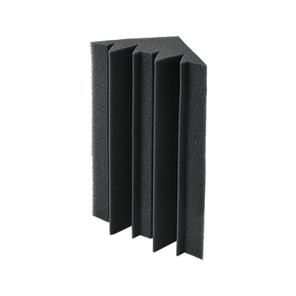 20pcs Studio Acoustic Foam Corner Bass Trap Sound Absorption Treatment Proofing V63-833271