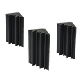 20pcs Studio Acoustic Foam Corner Bass Trap Sound Absorption Treatment Proofing V63-833271
